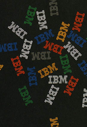IBM packaging by Paul Rand